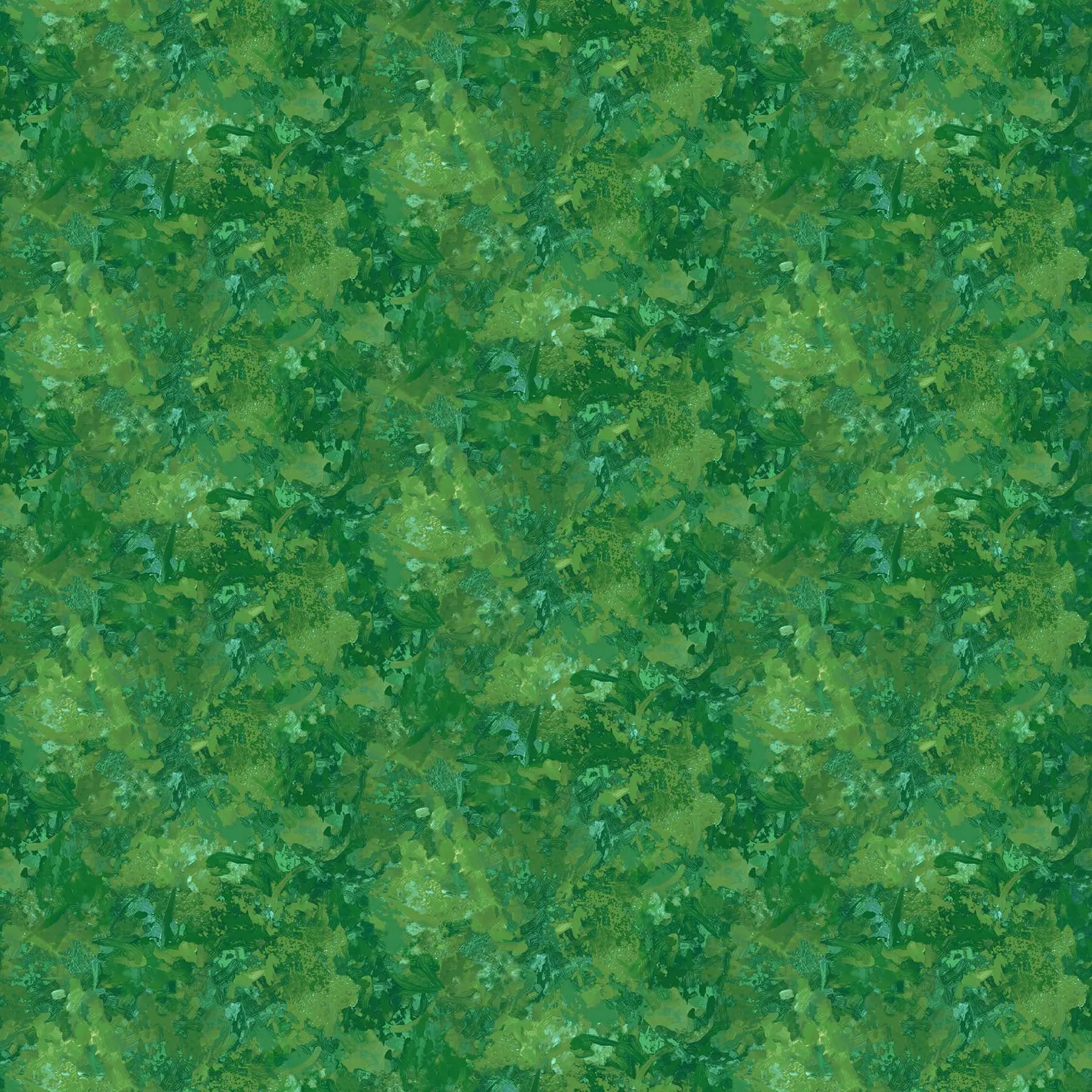 Chroma Rainforest Green 9060-74 Cotton 44"/45" Fabric Per Yard - Prismatic Fiber Arts
