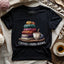 Coffee Yarn Books T-shirt - Prismatic Fiber Arts