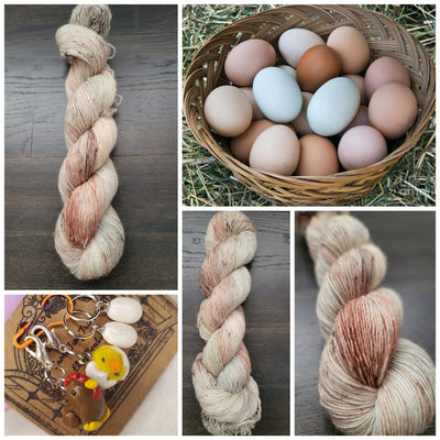 Farm Fresh Eggs - Prismatic Fiber Arts