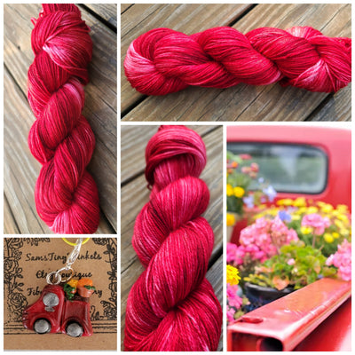 Little Red Truck - Prismatic Fiber Arts