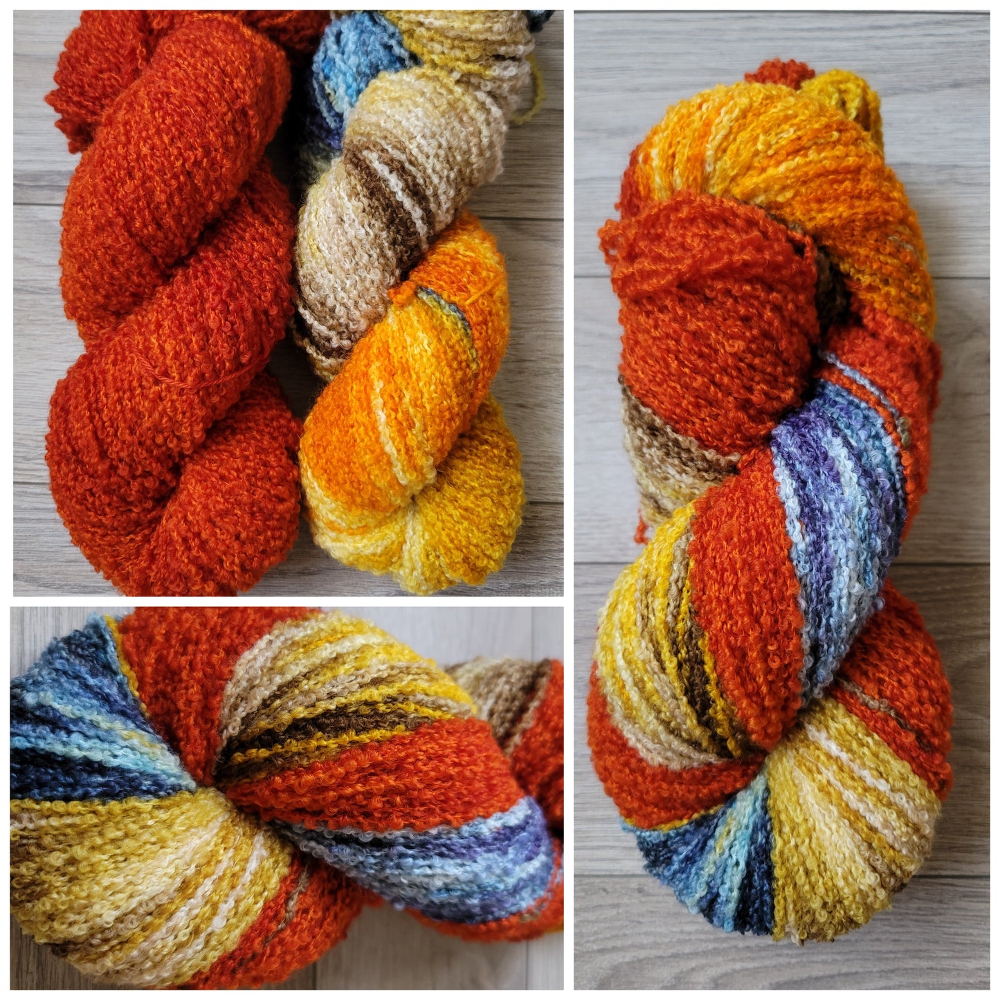 Autumn Bouclé Bundles - Prismatic Fiber Arts