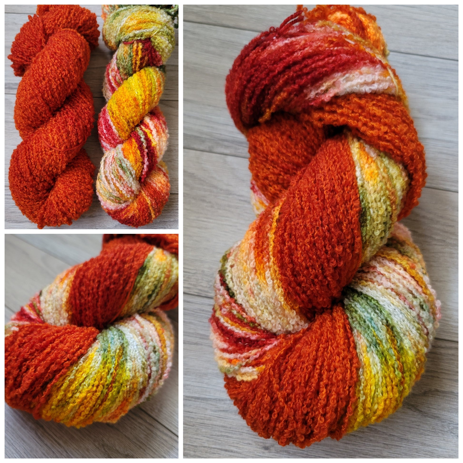 Autumn Bouclé Bundles - Prismatic Fiber Arts