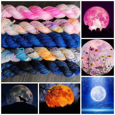 Moon Minis - Prismatic Fiber Arts