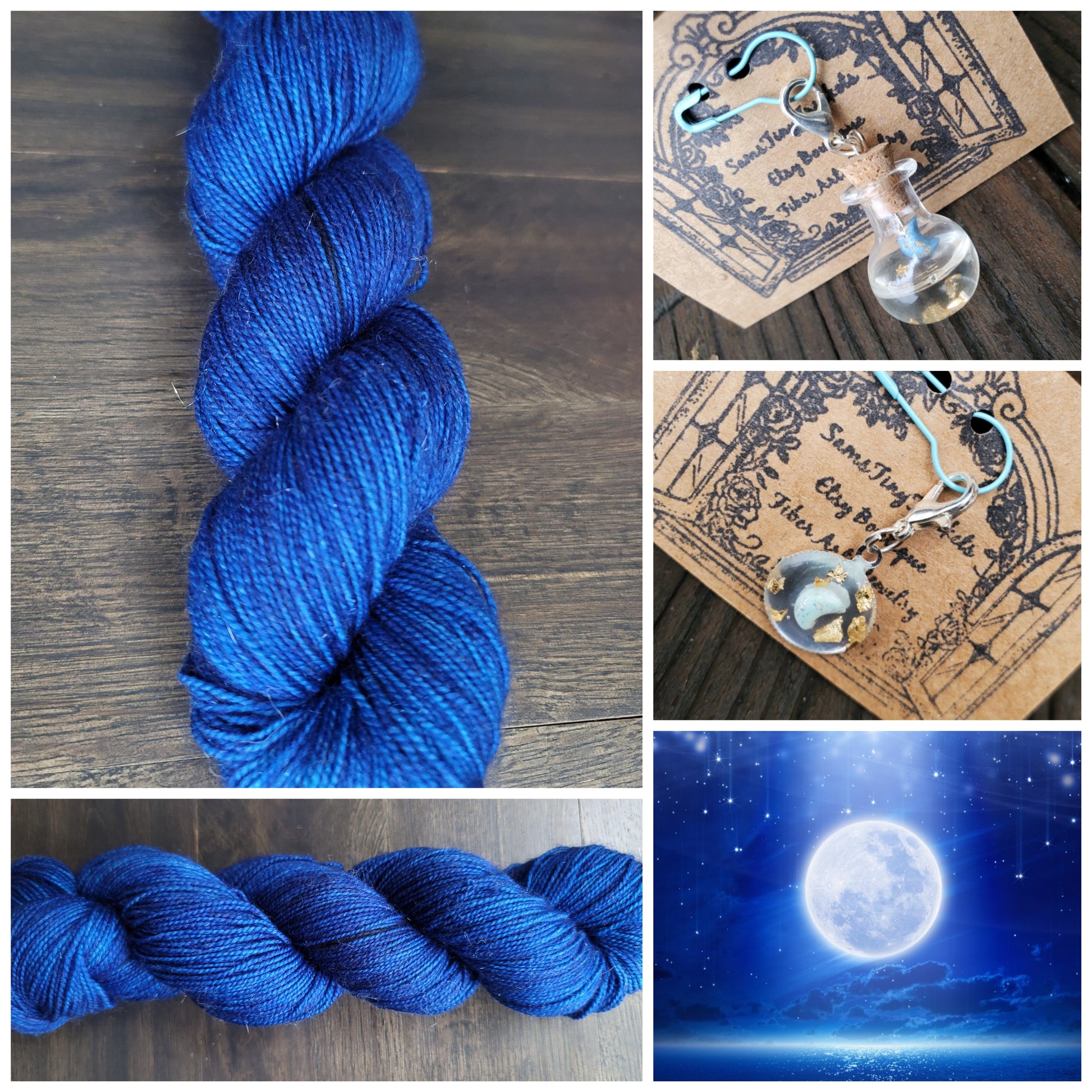 Blue moon - Prismatic Fiber Arts