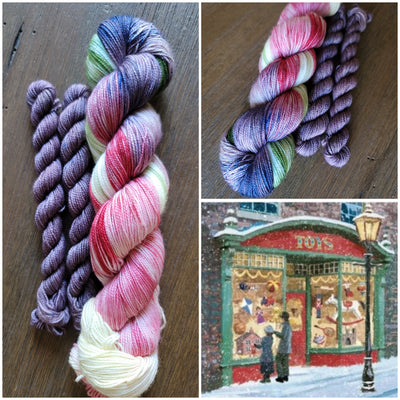 Vintage Toy Shop Sock Set - Prismatic Fiber Arts