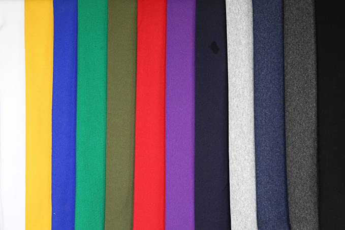 Cotton Spandex Jersey Knit Fabric 190 GSM | Kelly Green | Made in Turkey - Prismatic Fiber Arts