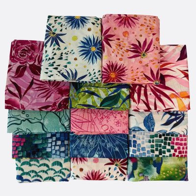 Coming Up Roses Fat Quarter Bundle - Set of 14 - Prismatic Fiber Arts