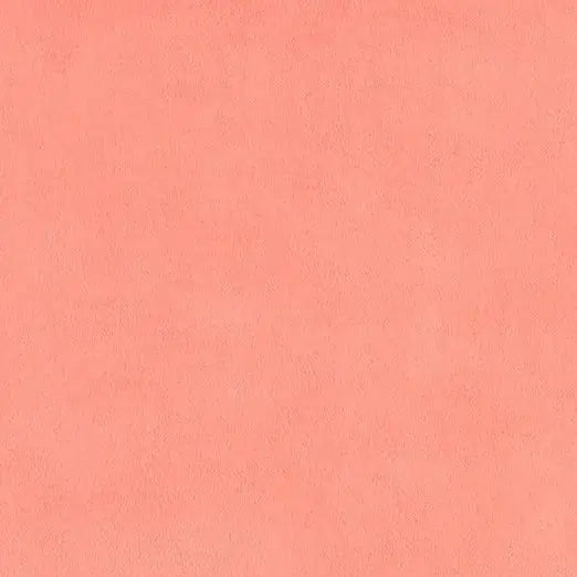 Coral Cuddle 3 Extra Wide Solid Minky Fabric Per Yard - Prismatic Fiber Arts