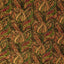 Cork Fabric - Style 1008 Green Paisley - Prismatic Fiber Arts
