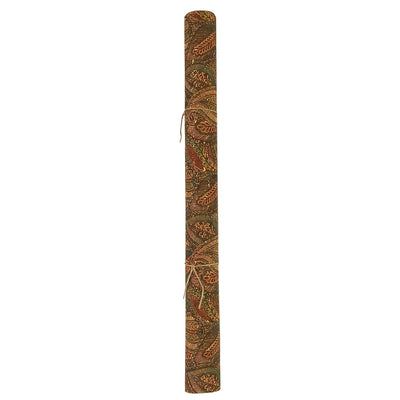 Cork Fabric - Style 1008 Green Paisley - Prismatic Fiber Arts