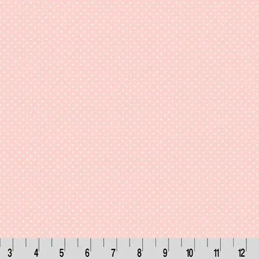 Cottage Rose Lane Bitty Dot Quilting Cuddle Seashell Fabric per yard - Prismatic Fiber Arts