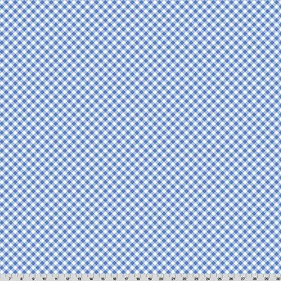 Cottage Rose Lane Gingham Quilting Cuddle Blue Bonnet Fabric per yard - Prismatic Fiber Arts