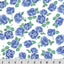 Cottage Rose Lane Yorkshire Quilting Cuddle Blue Bonnet Fabric per yard - Prismatic Fiber Arts