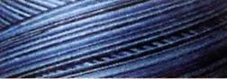 Cotton Quilting Thread 3-ply 40wt 3000yds Variegated Denim - Prismatic Fiber Arts