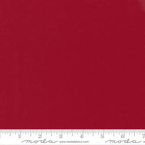 Country Red Bella Solids 44"/45" Fabric Per Yard - Prismatic Fiber Arts
