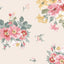 Cream Bouquet La Fleur Flannel Cotton 42"/43" Fabric Per Yard - Prismatic Fiber Arts