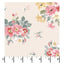Cream Bouquet La Fleur Flannel Cotton 42"/43" Fabric Per Yard - Prismatic Fiber Arts