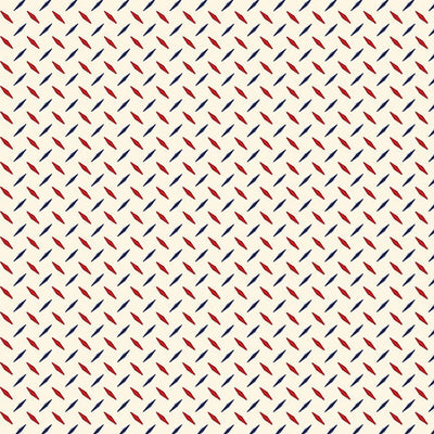 Cream Diamond Geo Path to Freedom Cotton 44"/45" Fabric Per Yard - Prismatic Fiber Arts