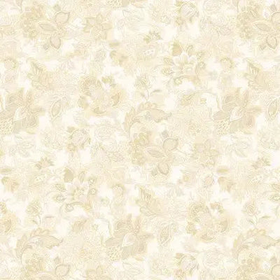 Cream Footstool Cotton Wideback Fabric per yard - Prismatic Fiber Arts