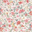 Cream/Multi Packed Floral La Fleur Flannel Cotton 42"/43" Fabric Per Yard - Prismatic Fiber Arts