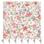 Cream/Multi Packed Floral La Fleur Flannel Cotton 42"/43" Fabric Per Yard - Prismatic Fiber Arts