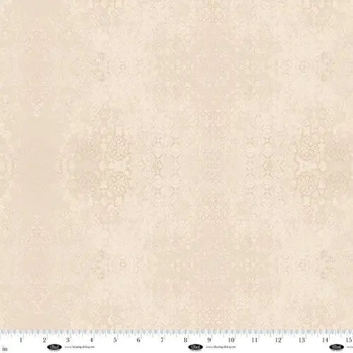 Cream Textured Damask Casabella Cotton Wideback Fabric Per Yard - Prismatic Fiber Arts