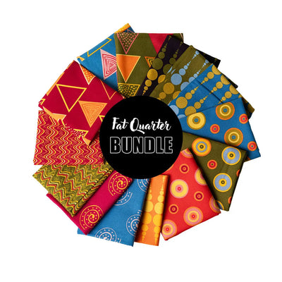 Creativity Roars Fat Quarter Bundle - Set of 14 - Prismatic Fiber Arts