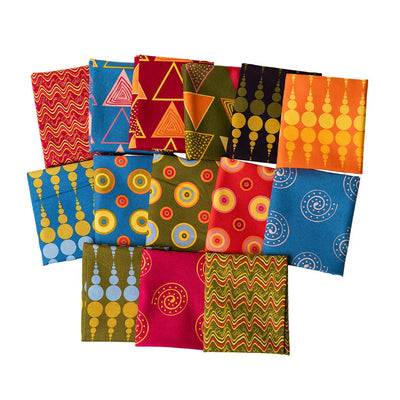 Creativity Roars Fat Quarter Bundle - Set of 14 - Prismatic Fiber Arts