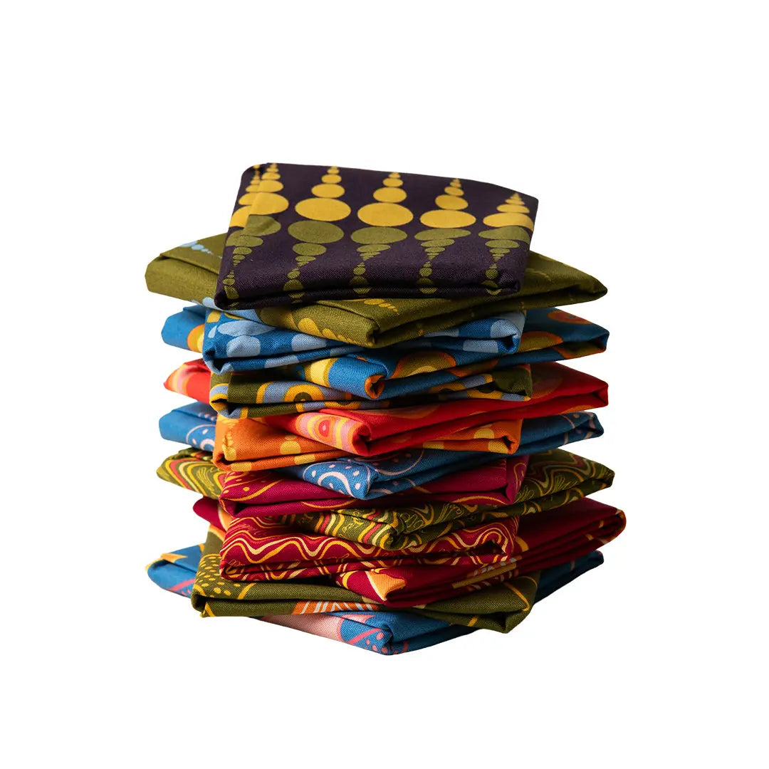 Creativity Roars Fat Quarter Bundle - Set of 14 - Prismatic Fiber Arts