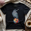 Crochet Crow T-shirt - Prismatic Fiber Arts