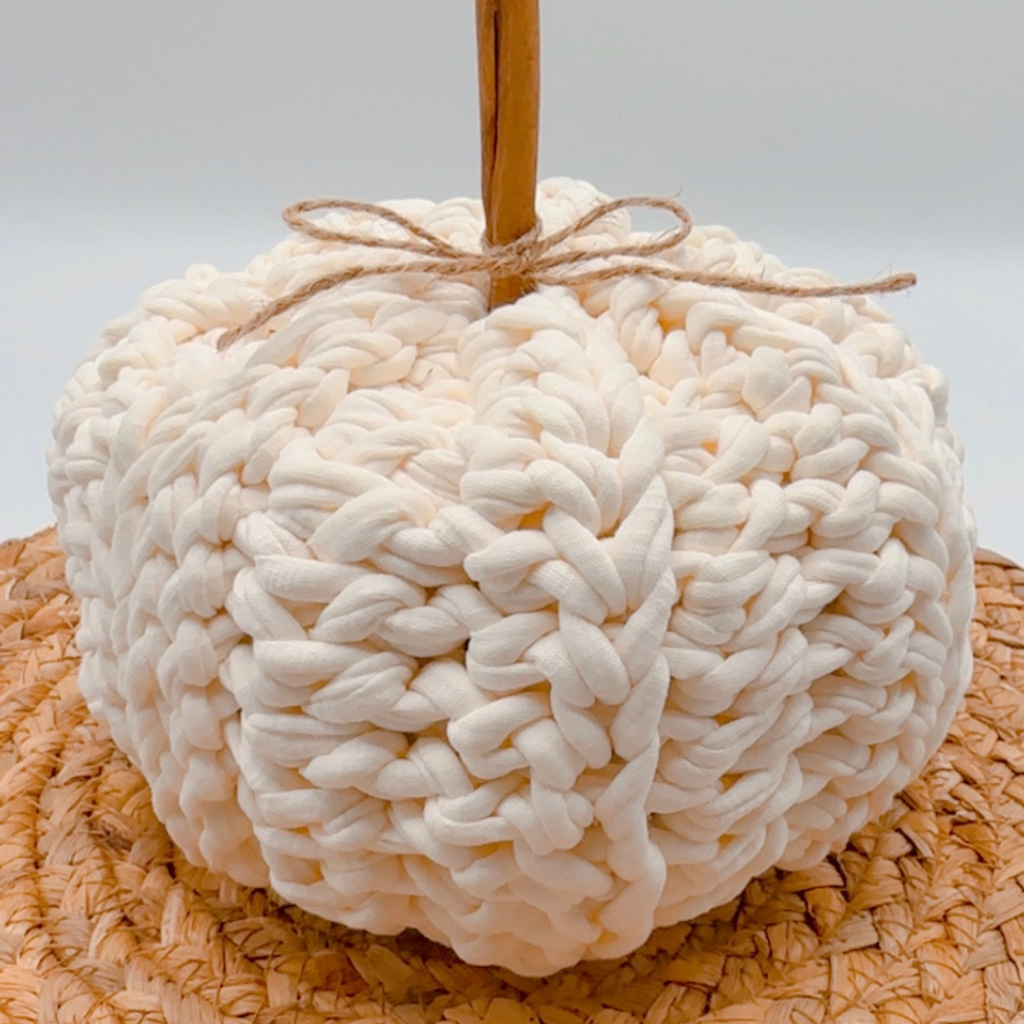 Crochet Pumpkin DIY Kit by Ganxxet x LilyBirdCrochet - Prismatic Fiber Arts