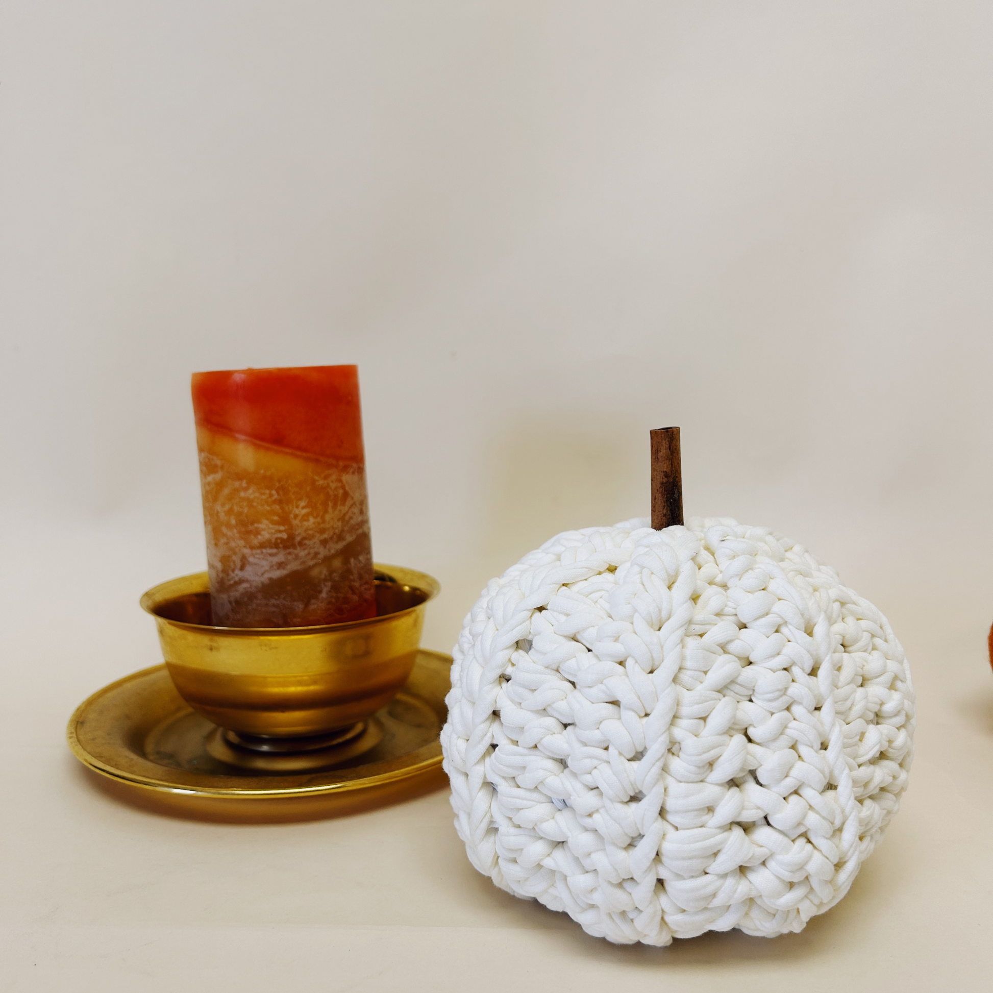 Crochet Pumpkin DIY Kit by Ganxxet x LilyBirdCrochet - Prismatic Fiber Arts