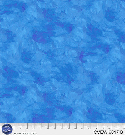 Crushed Velvet Blue Cotton Wideback Fabric per yard - Prismatic Fiber Arts