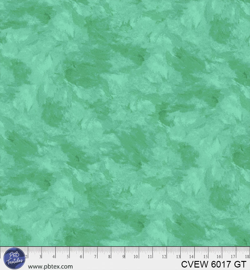Crushed Velvet Green Teal Cotton Wideback Fabric per yard - Prismatic Fiber Arts