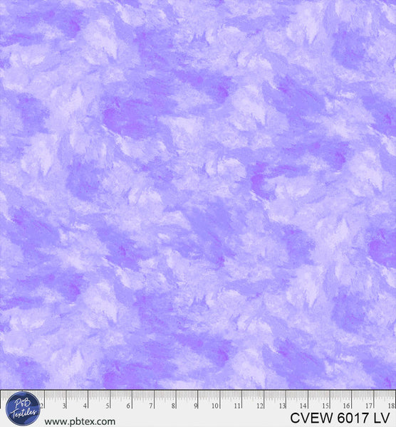 Crushed Velvet Light Purple Cotton Wideback Fabric per yard - Prismatic Fiber Arts