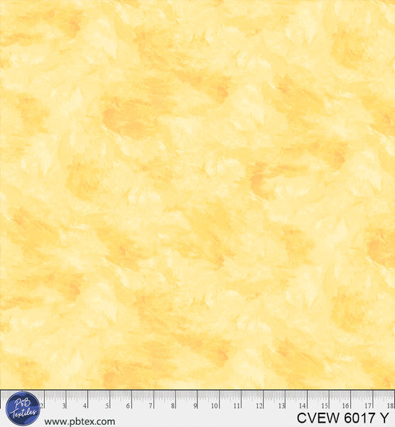 Crushed Velvet Yellow Cotton Wideback Fabric per yard - Prismatic Fiber Arts