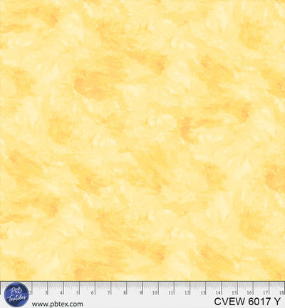 Crushed Velvet Yellow Cotton Wideback Fabric per yard - Prismatic Fiber Arts