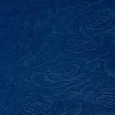 Cuddle 3 Extra Wide Rose Burnout Limited Edition Midnight Blue Fabric per yard - Prismatic Fiber Arts
