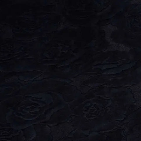 Cuddle 3 Extra Wide Rose Burnout Limited Edition Navy Fabric per yard - Prismatic Fiber Arts