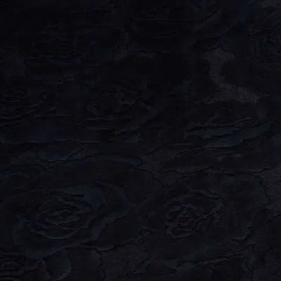 Cuddle 3 Extra Wide Rose Burnout Limited Edition Navy Fabric per yard - Prismatic Fiber Arts