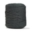 Recycled T-Shirt Fabric Yarn - Dark Heather Gray Color - Prismatic Fiber Arts