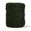 Recycled T-Shirt Fabric Yarn - Deep Green Color - Prismatic Fiber Arts