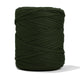 Recycled T-Shirt Fabric Yarn - Deep Green Color - Prismatic Fiber Arts