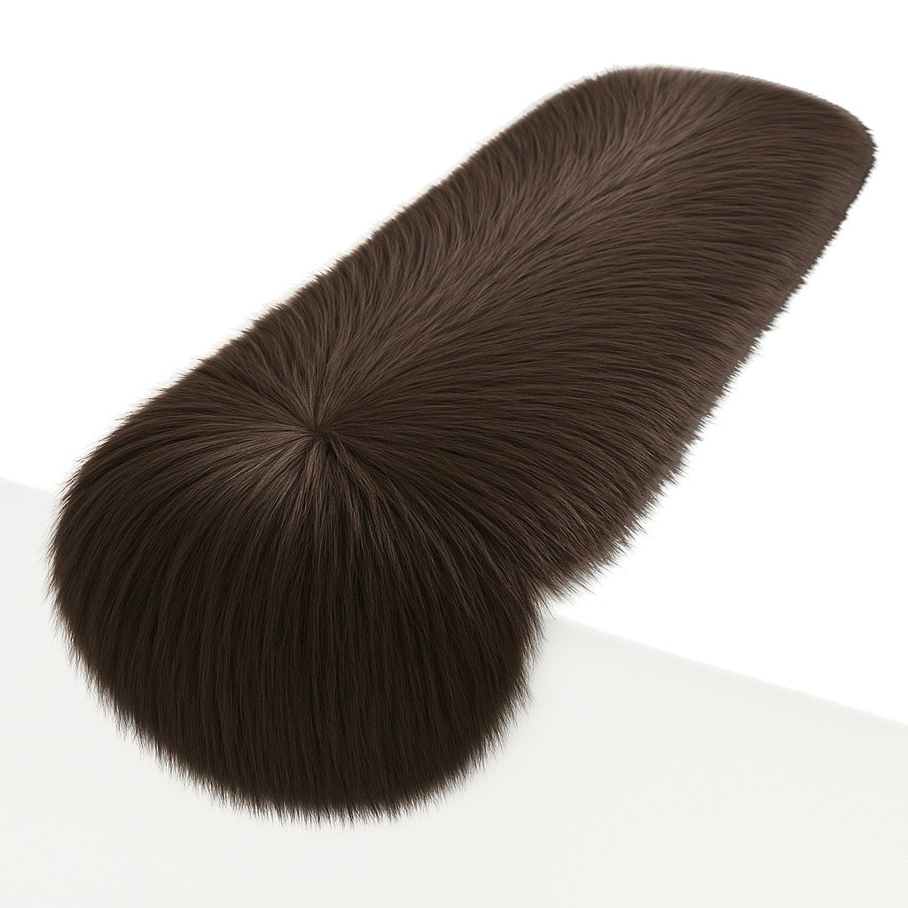 Luxurious Shaggy Faux Fur Tablecloth | Elegant Faux Fur for Dining Table by FabricLA - Prismatic Fiber Arts