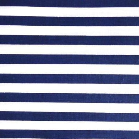 Half Inch Stripe Print Poly Cotton Fabric - Prismatic Fiber Arts