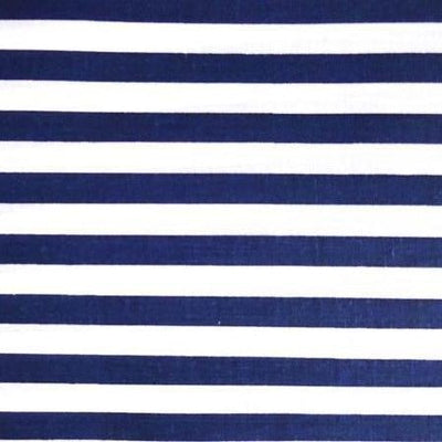 Half Inch Stripe Print Poly Cotton Fabric - Prismatic Fiber Arts