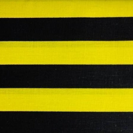 One Inch Stripe Print Poly Cotton Fabric - Prismatic Fiber Arts