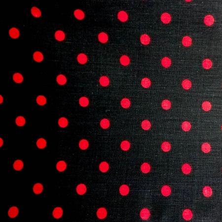 Small Polka Dot Print Poly Cotton Fabric - Prismatic Fiber Arts