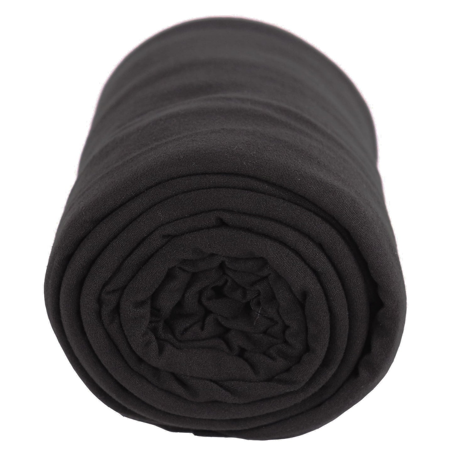 FabricLA DTY Double Brushed Poly Spandex Knit Fabric – Black - Prismatic Fiber Arts
