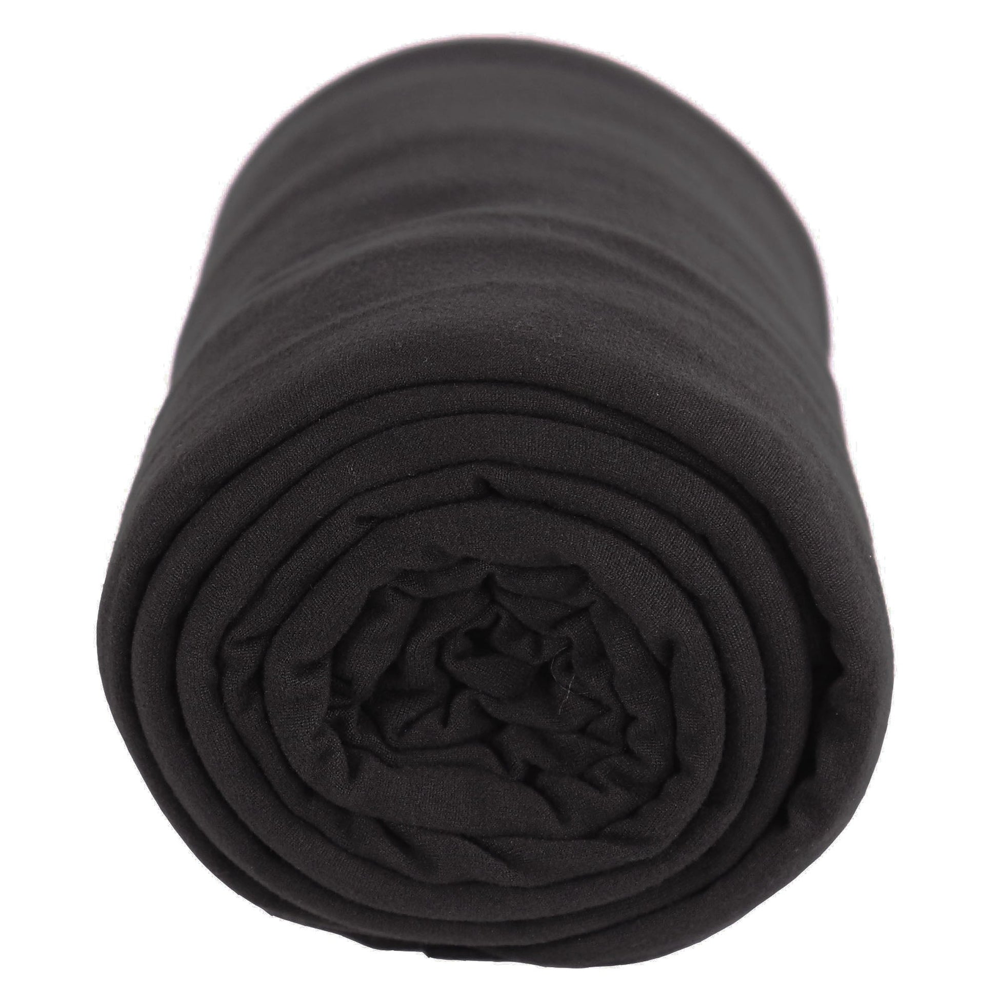 FabricLA DTY Double Brushed Poly Spandex Knit Fabric – Black - Prismatic Fiber Arts